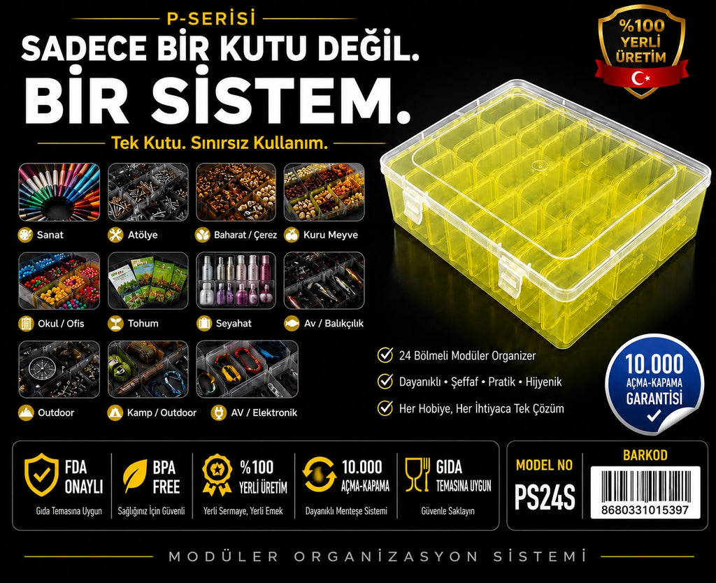P-SERİSİ PS-24 sarı varyant – renk seçeneği görseli