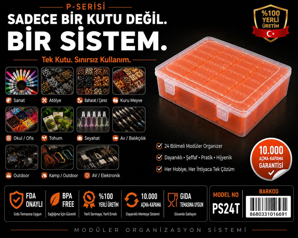 P-SERİSİ PS-24 turuncu varyant – renk seçeneği görseli