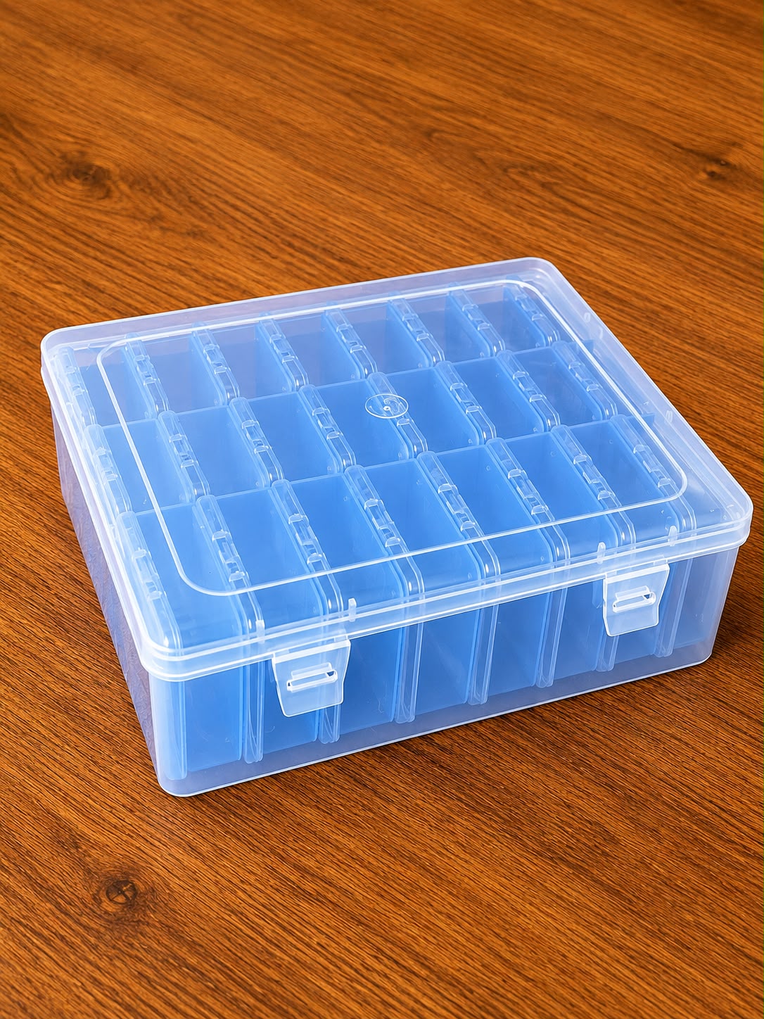 Mavi Modüler Organizer Kutu – 24 Bölmeli | P-SERİSİ